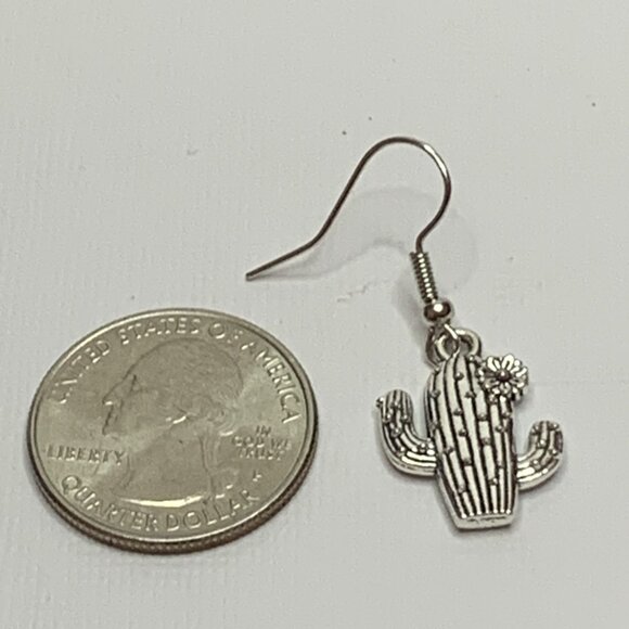 Cactus Earring, Western Earrings, Western Jewelry, Gift Idea, Cactus Jewelry - Picture 5 of 6